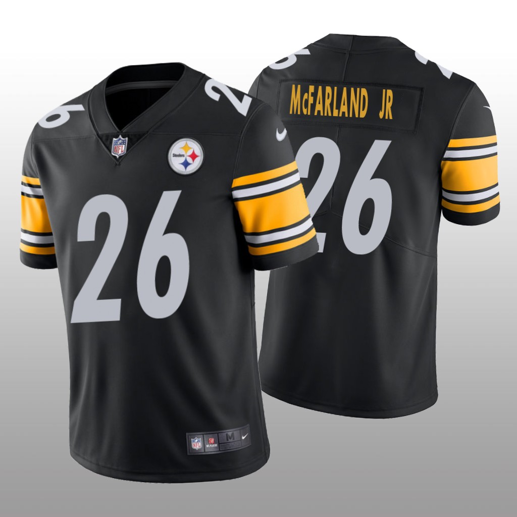 Pittsburgh Steelers Anthony McFarland Jr. Black Jersey Vapor Limited - Men's