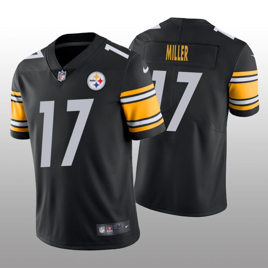 Pittsburgh Steelers Anthony Miller Black Jersey Vapor Limited - Men's