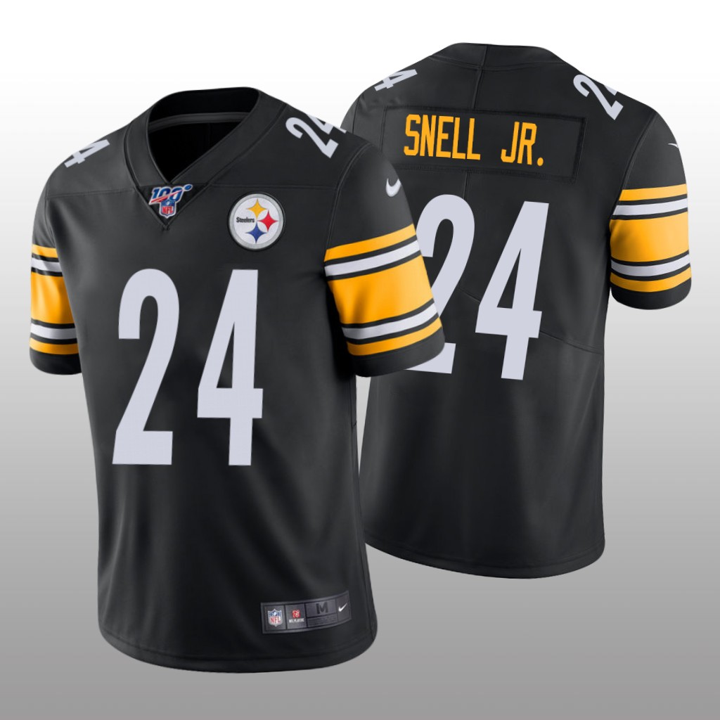 Pittsburgh Steelers Benny Snell Jr. Black Vapor Limited Jersey 100th Season - Men's