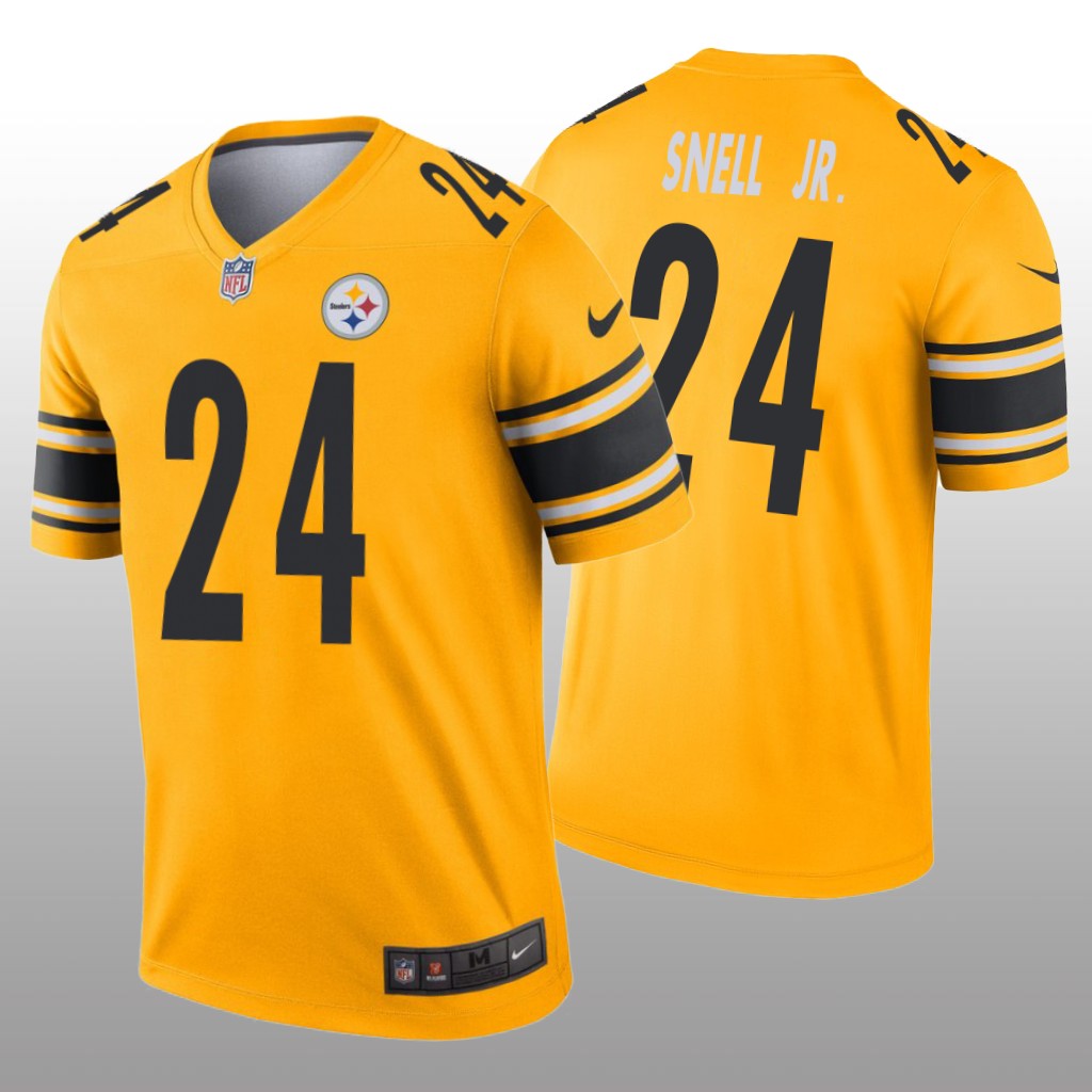 Pittsburgh Steelers Benny Snell Jr. Gold Jersey Inverted Legend - Men's