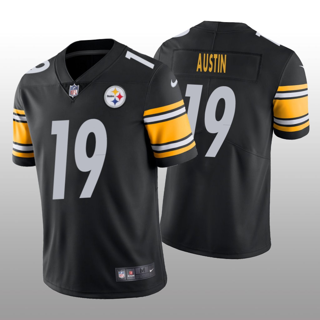 Pittsburgh Steelers Calvin Austin Black Jersey Vapor Limited Vapor Limited - Men's