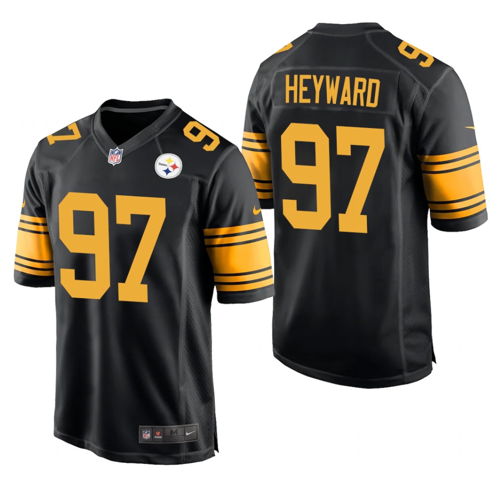 Pittsburgh Steelers Cameron Heyward Black Jersey Alternate Game - Men's