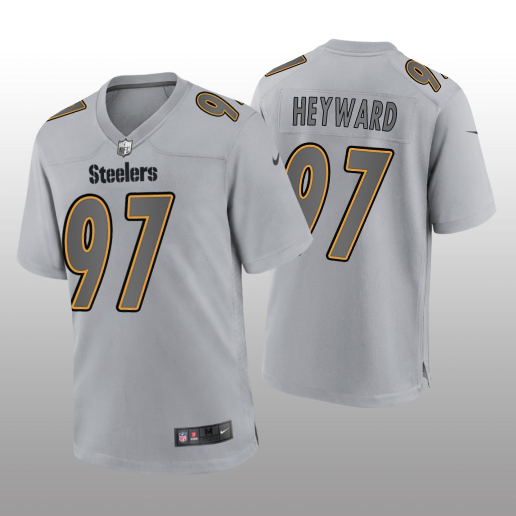 Pittsburgh Steelers Cameron Heyward Gray Jersey Atmosphere Fashion Game - Men's