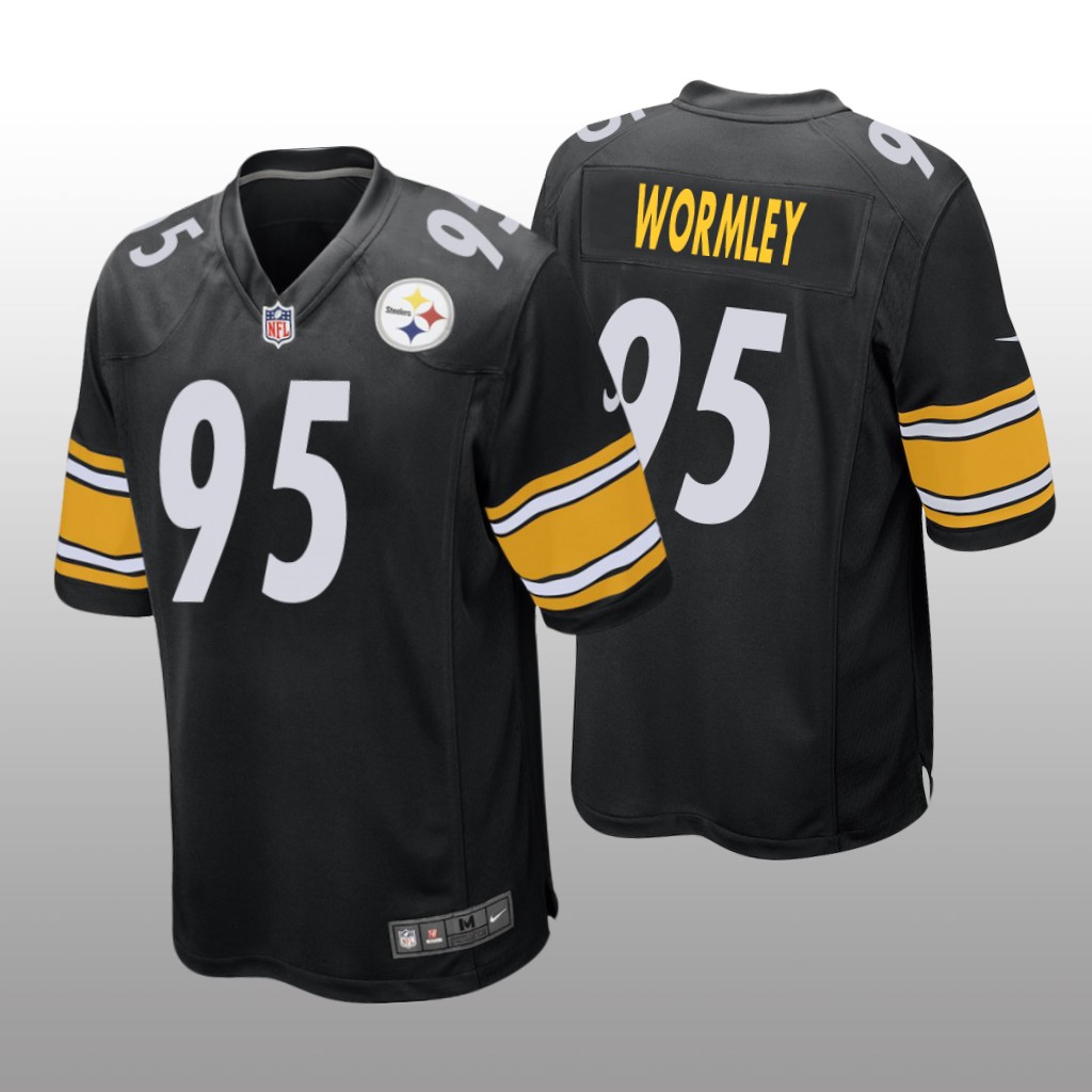 Pittsburgh Steelers Chris Wormley Black Jersey Game - Men's