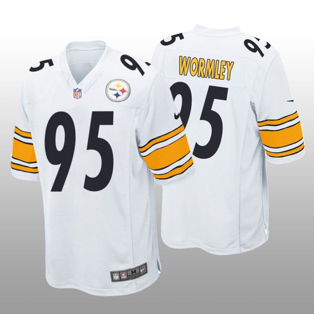 Pittsburgh Steelers Chris Wormley White Jersey Game - Men's
