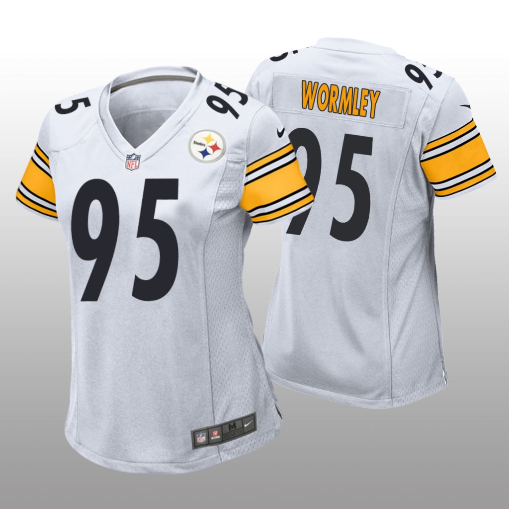 Pittsburgh Steelers Chris Wormley White Jersey Game - Women's