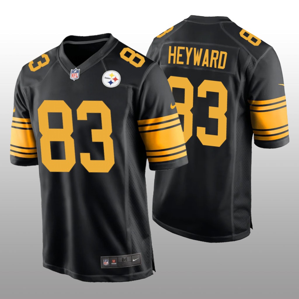 Pittsburgh Steelers Connor Heyward Black Jersey Alternate Game - Men's