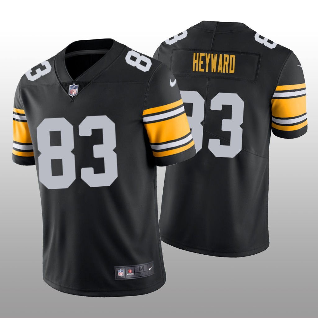 Pittsburgh Steelers Connor Heyward Black Jersey Alternate Vapor Limited Vapor Limited - Men's