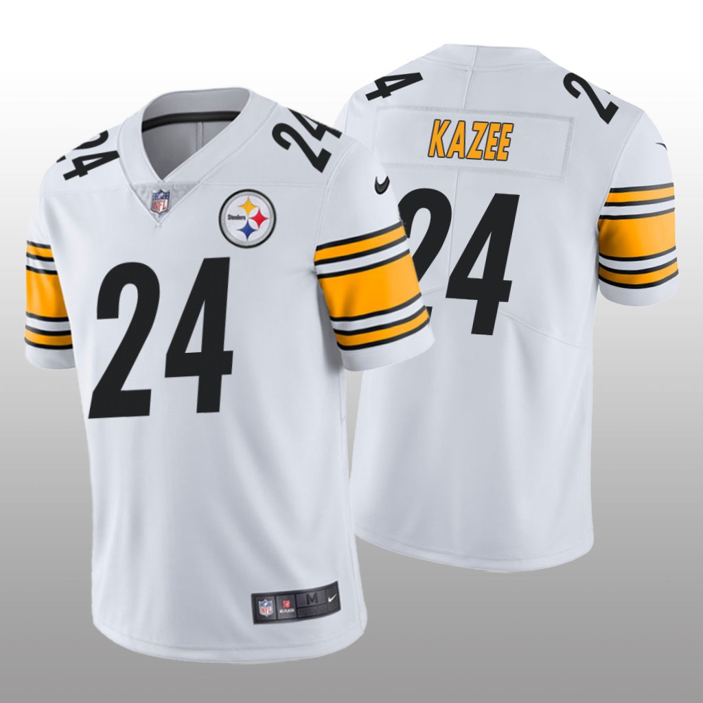 Pittsburgh Steelers Damontae Kazee White Jersey Vapor Limited Vapor Limited - Men's