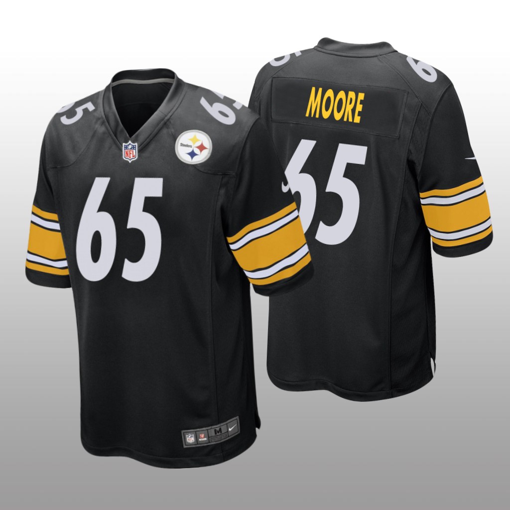 Pittsburgh Steelers Dan Moore Black Jersey Game - Men's