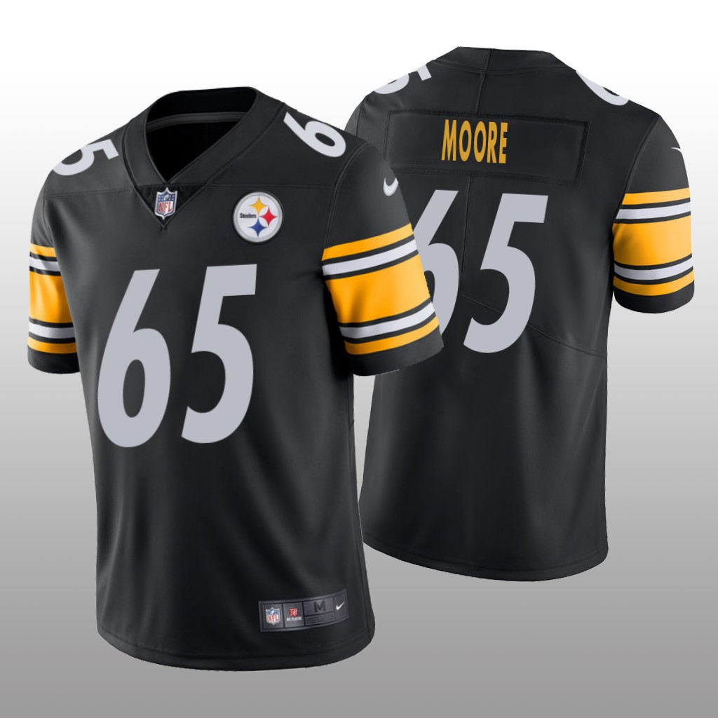 Pittsburgh Steelers Dan Moore Black Jersey Vapor Limited - Men's