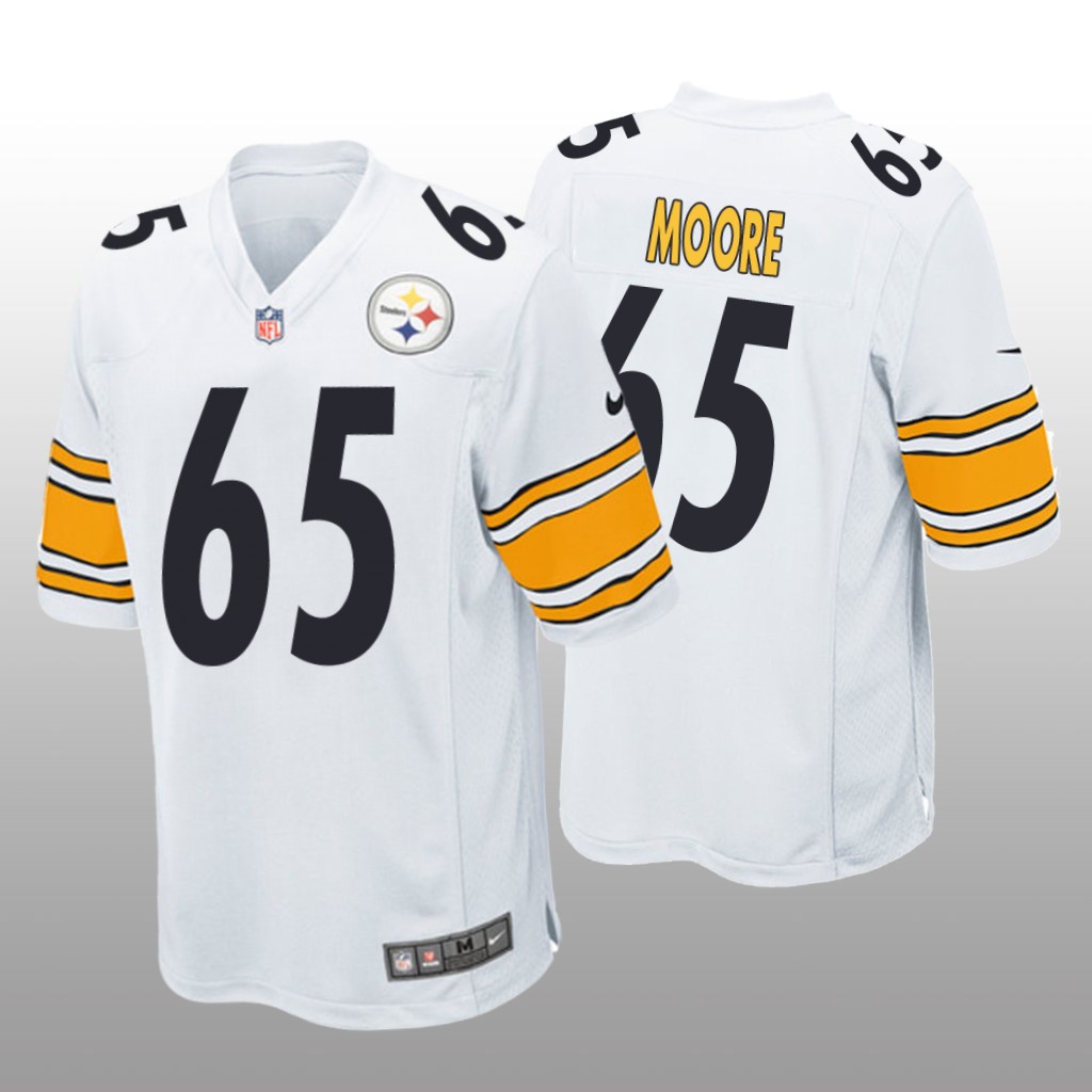Pittsburgh Steelers Dan Moore White Jersey Game - Men's