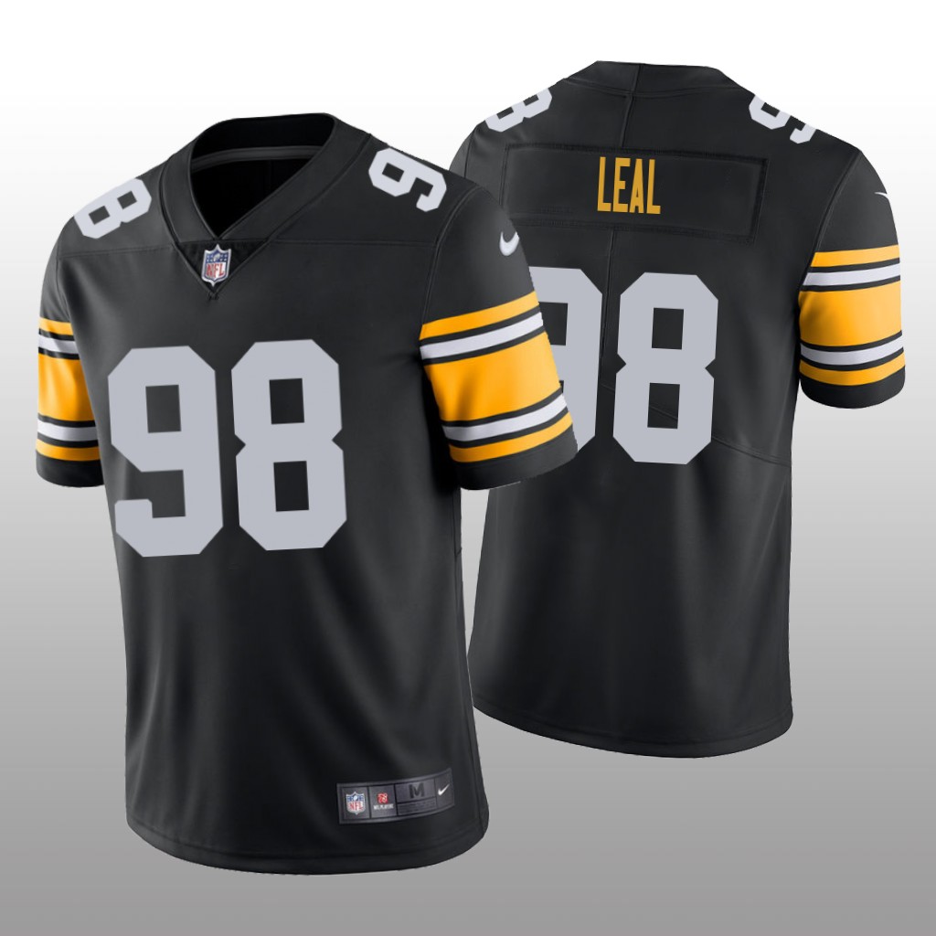 Pittsburgh Steelers DeMarvin Leal Black Jersey Alternate Vapor Limited Vapor Limited - Men's
