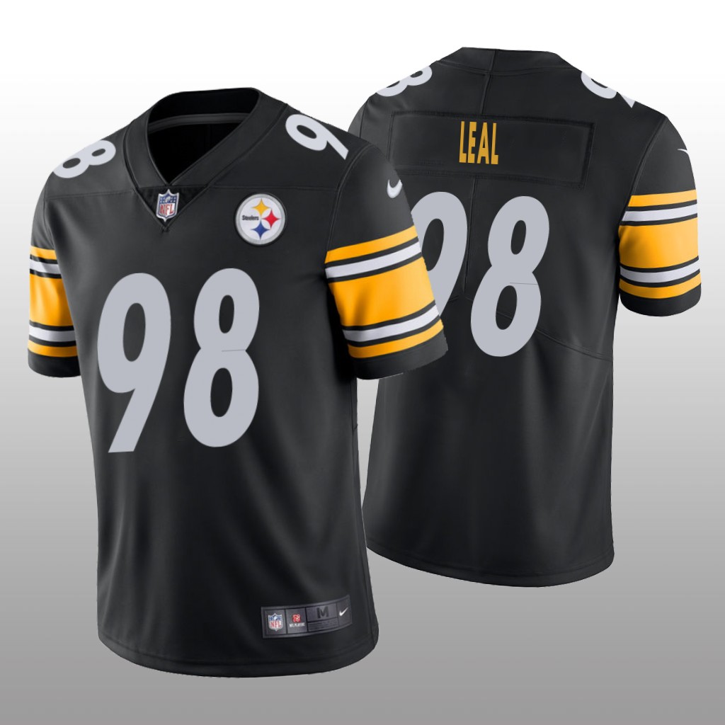 Pittsburgh Steelers DeMarvin Leal Black Jersey Vapor Limited Vapor Limited - Men's