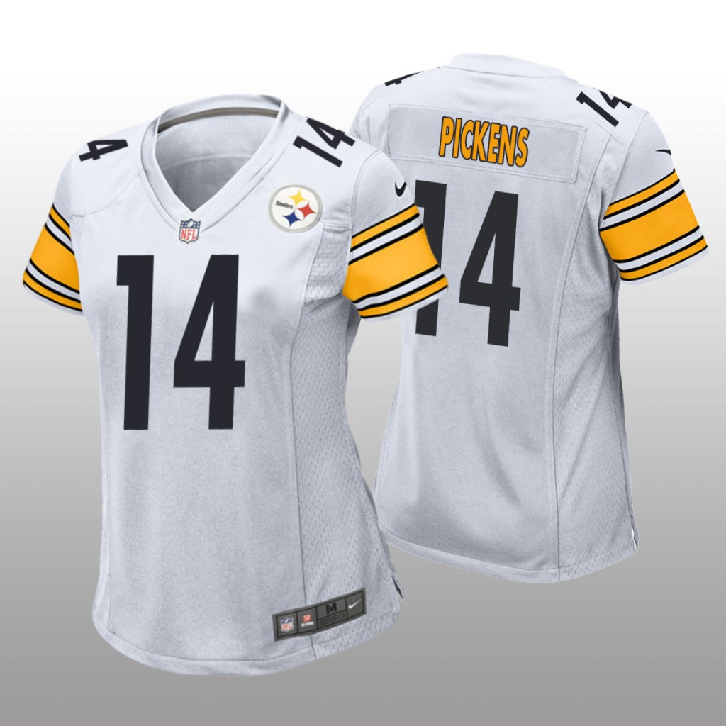 Pittsburgh Steelers George Pickens White Jersey Game - Women's