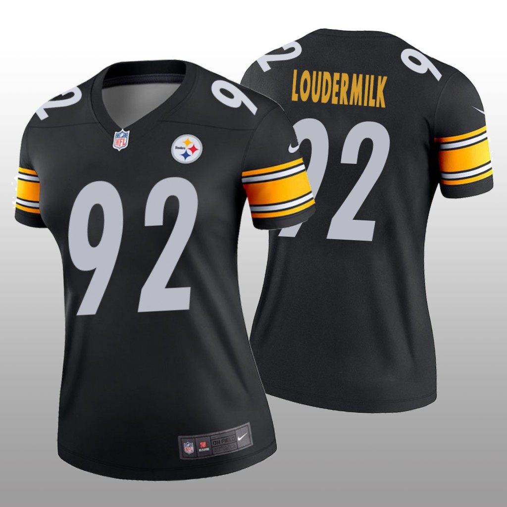 Pittsburgh Steelers Isaiahh Loudermilk Black Jersey Legend – Women’s ...