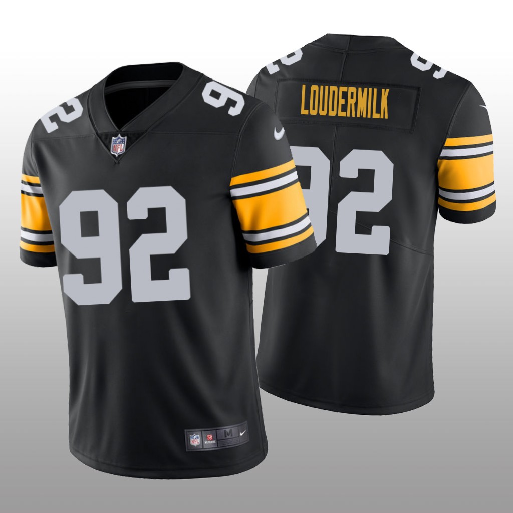 Pittsburgh Steelers Isaiahh Loudermilk Black Jersey Vapor Limited - Men's