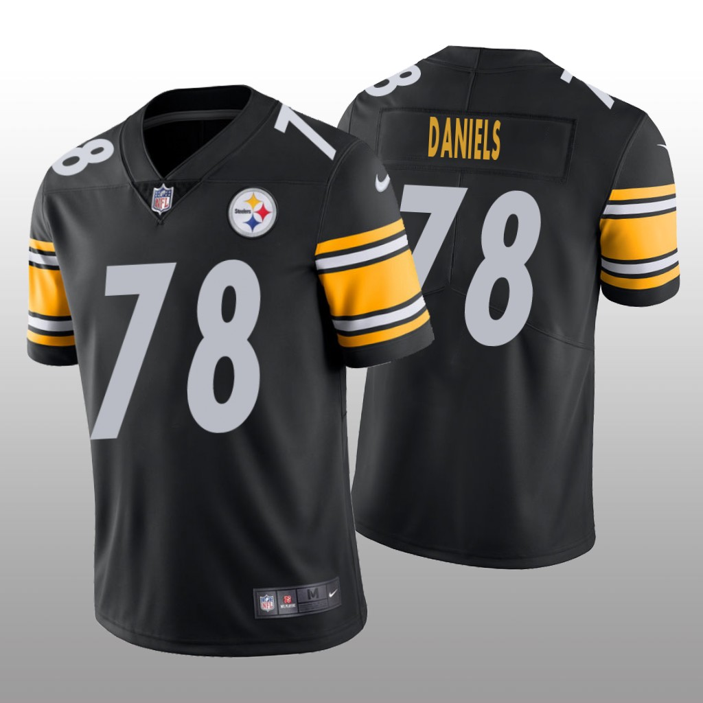 Pittsburgh Steelers James Daniels Black Jersey Vapor Limited - Men's