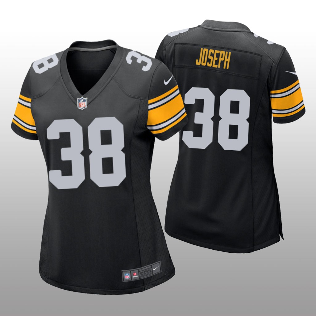 Pittsburgh Steelers Karl Joseph Black Jersey Game - Women's