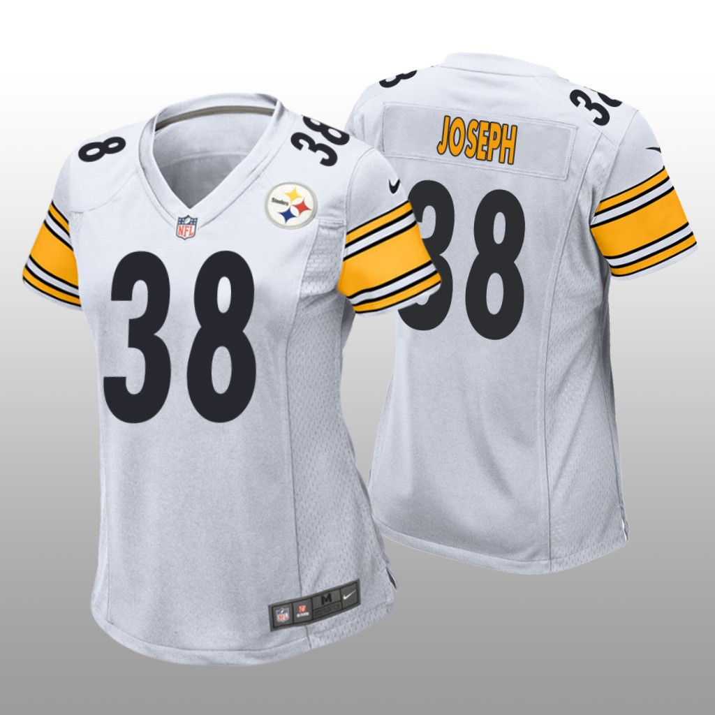 Pittsburgh Steelers Karl Joseph White Jersey Game - Women's