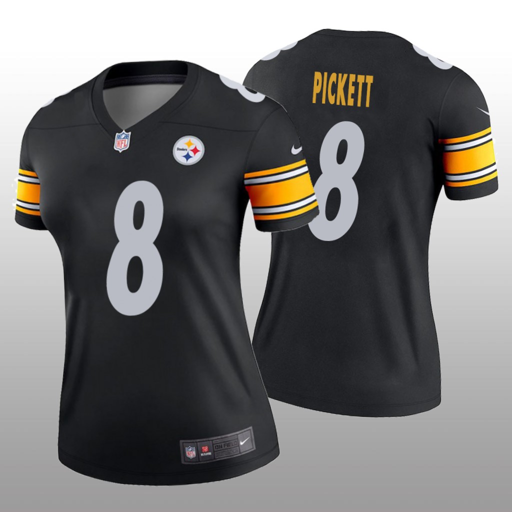 Pittsburgh Steelers Kenny Pickett Black Jersey Legend - Women's