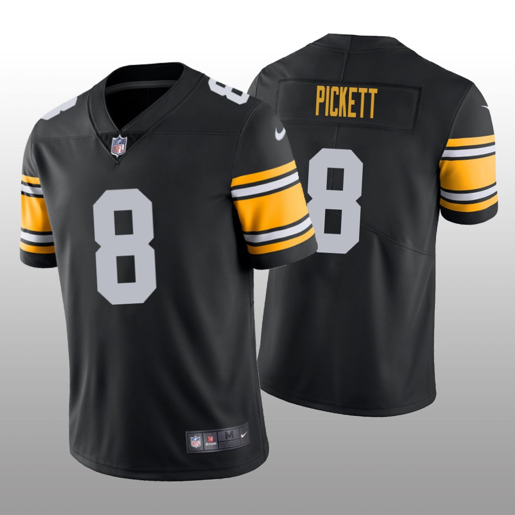 Pittsburgh Steelers Kenny Pickett Black Jersey Vapor Limited - Men's
