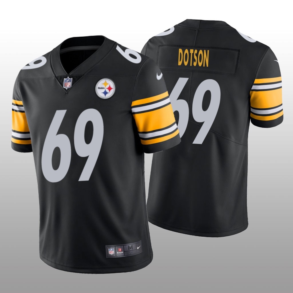 Pittsburgh Steelers Kevin Dotson Black Jersey Vapor Limited - Men's