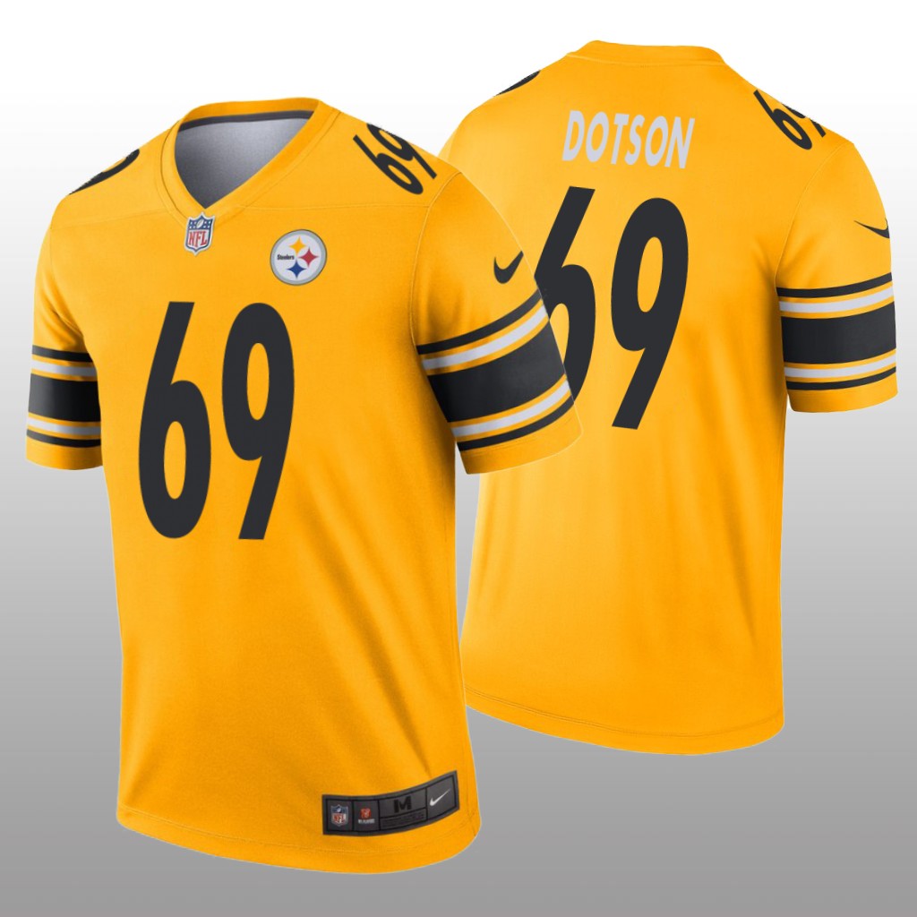 Pittsburgh Steelers Kevin Dotson Gold Jersey Inverted Legend - Men's