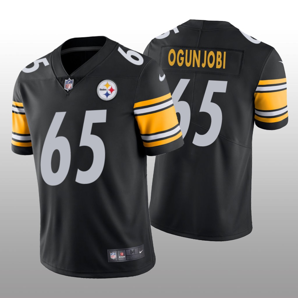 Pittsburgh Steelers Larry Ogunjobi Black Jersey Vapor Limited Vapor Limited - Men's