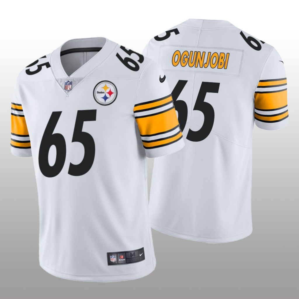 Pittsburgh Steelers Larry Ogunjobi White Jersey Vapor Limited Vapor Limited - Men's