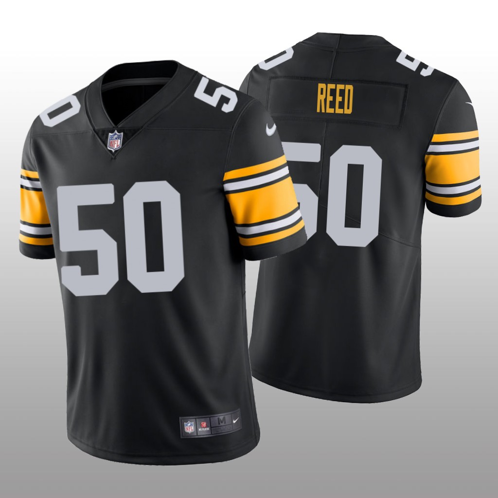 Pittsburgh Steelers Malik Reed Black Jersey Alternate Vapor Limited - Men's