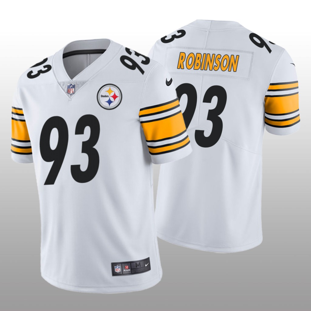 Pittsburgh Steelers Mark Robinson White Jersey Vapor Limited Vapor Limited - Men's