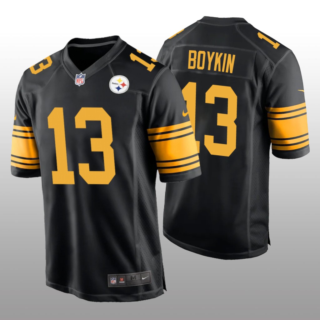 Pittsburgh Steelers Miles Boykin Black Jersey Alternate Game - Men's