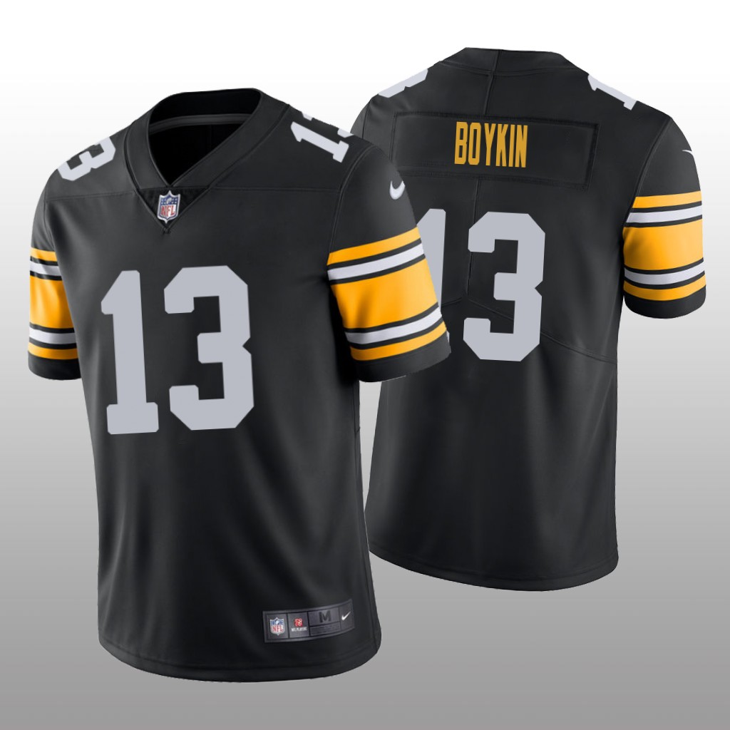 Pittsburgh Steelers Miles Boykin Black Jersey Vapor Limited - Men's