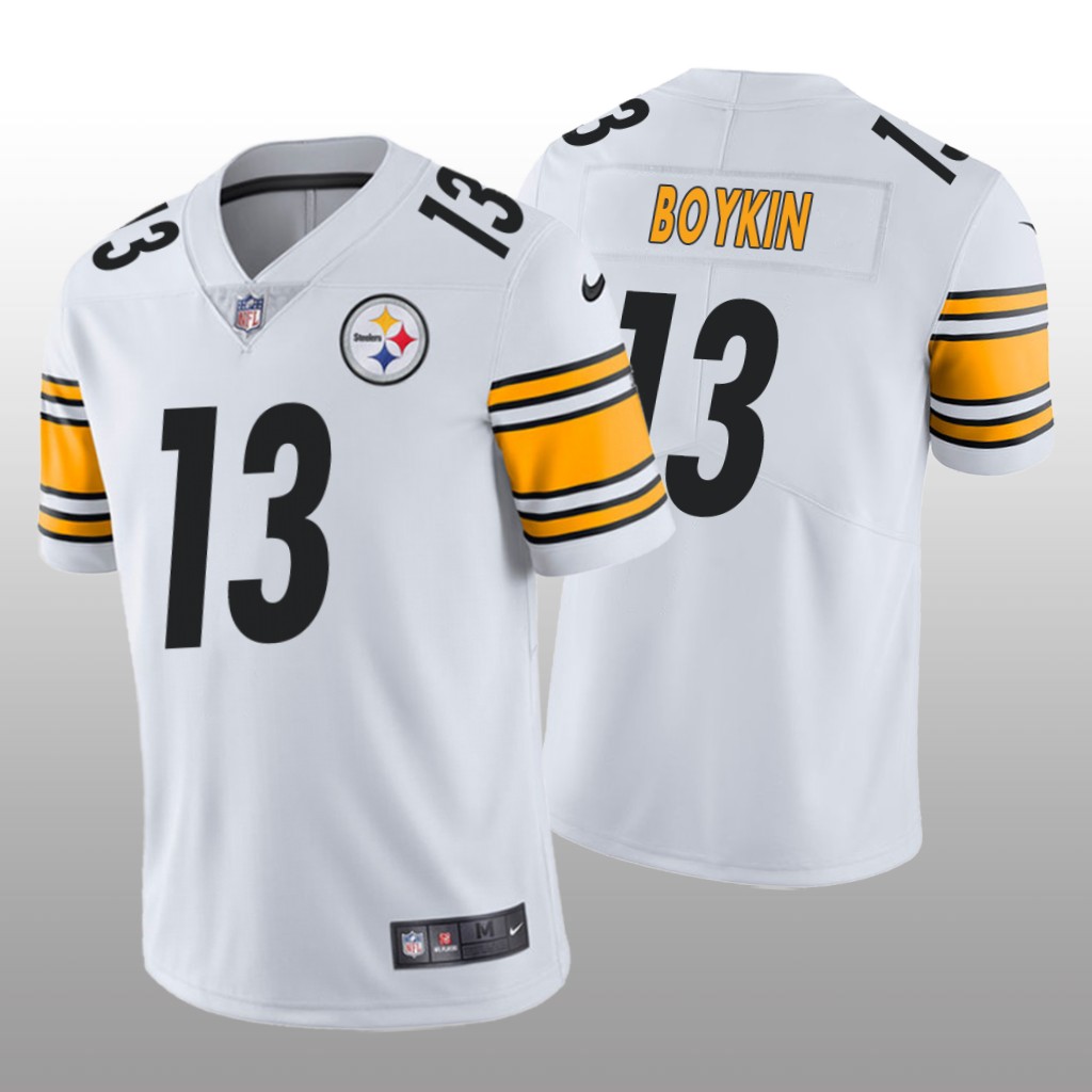 Pittsburgh Steelers Miles Boykin White Jersey Vapor Limited Vapor Limited - Men's