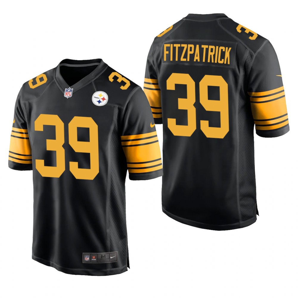 Pittsburgh Steelers Minkah Fitzpatrick Black Jersey Alternate Game - Men's