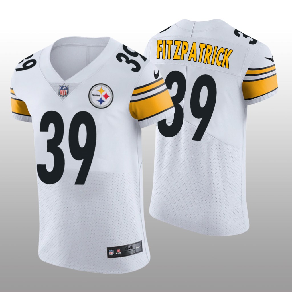 Pittsburgh Steelers Minkah Fitzpatrick White Jersey Vapor Elite Men's