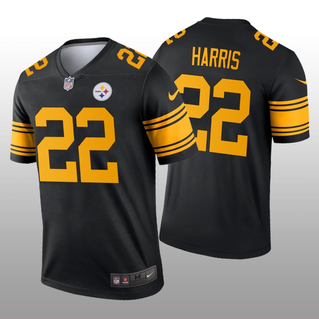 Pittsburgh Steelers Najee Harris Black Jersey Alternate Legend - Men's