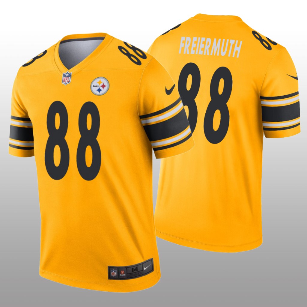 Pittsburgh Steelers Pat Freiermuth Gold Jersey Inverted Legend - Men's