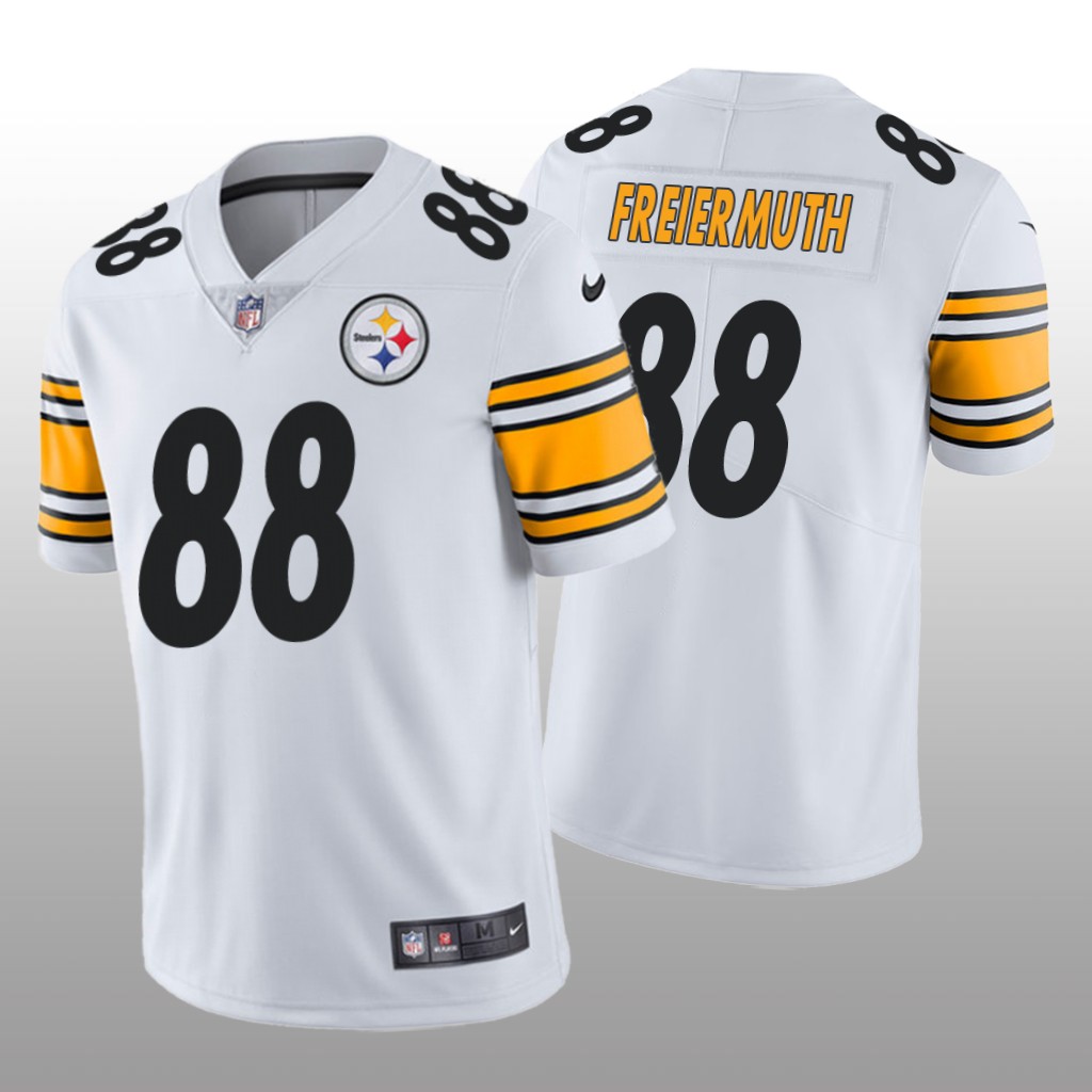 Pittsburgh Steelers Pat Freiermuth White Jersey Vapor Limited - Men's