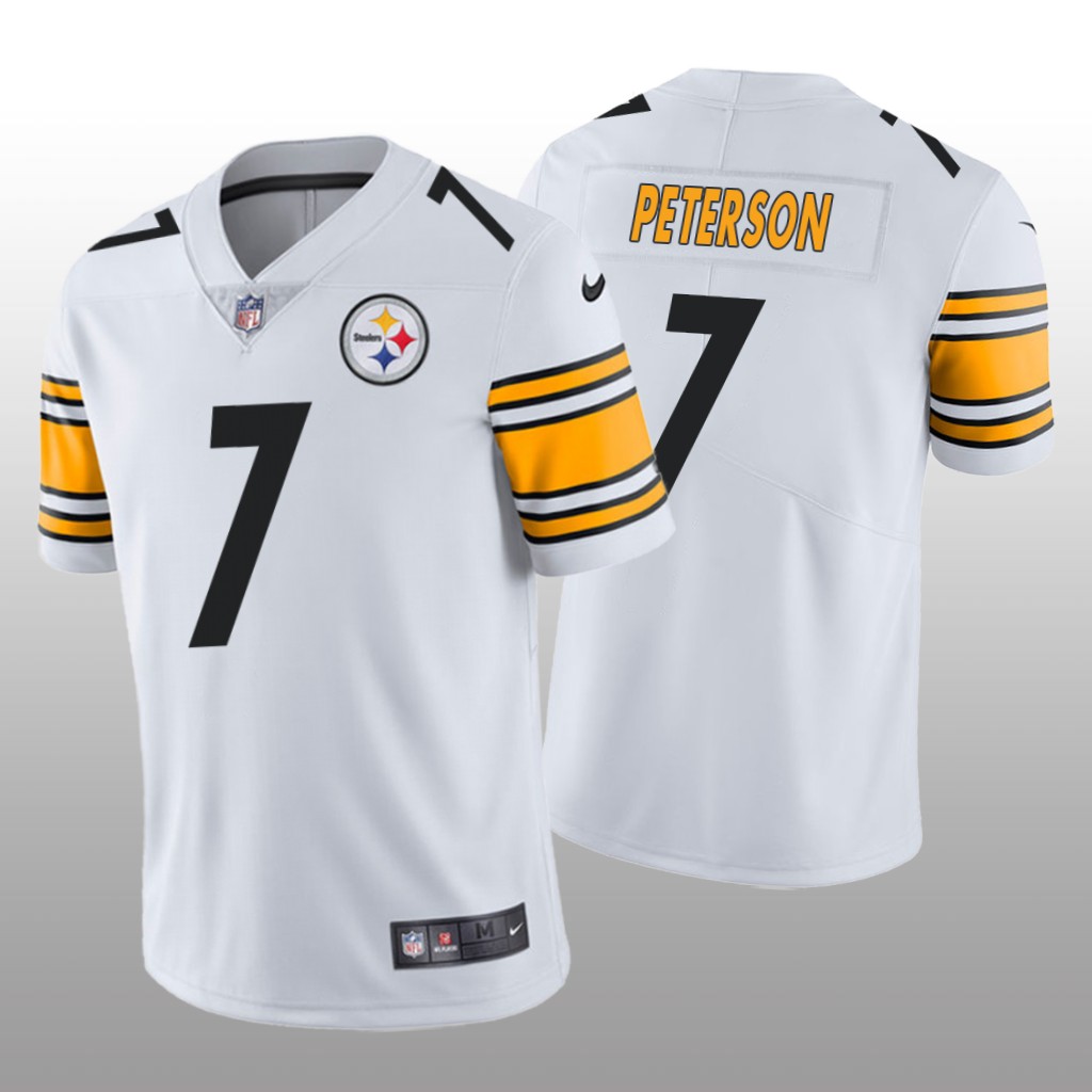 Pittsburgh Steelers Patrick Peterson White Jersey Vapor Limited  - Men's