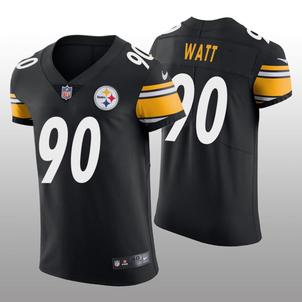 Pittsburgh Steelers T.J. Watt Black Jersey Vapor Elite Men's