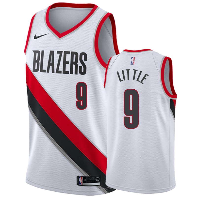 Portland Trail Blazers Nassir Little Men's 2019-20 Association Jersey