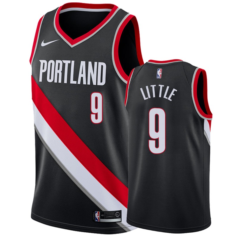 Portland Trail Blazers Nassir Little Men's 2019-20 Icon Jersey