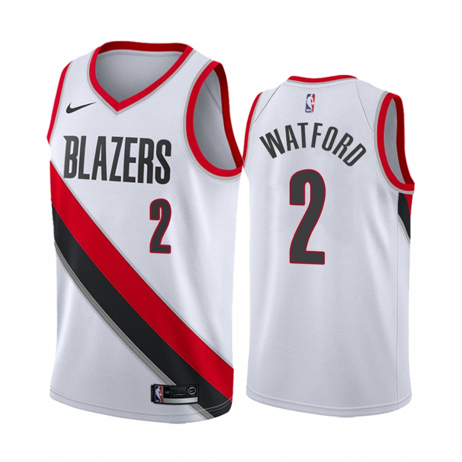 Portland Trail Blazers Trendon Watford 2021 NBA Draft #2 Association Edition Jersey White