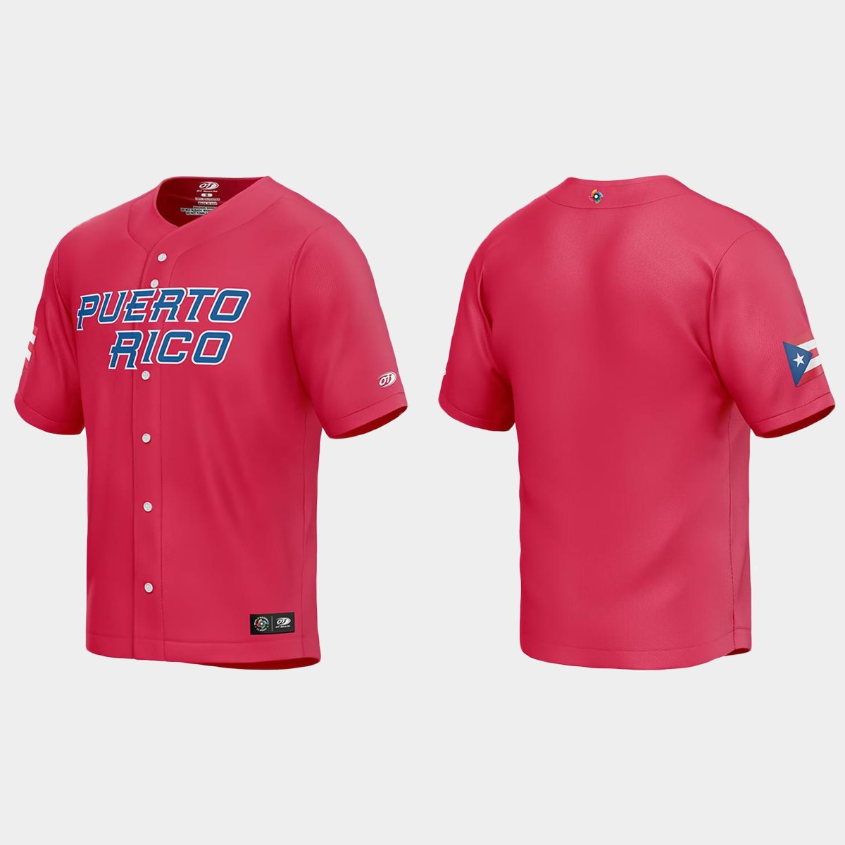 Puerto Rico  2023 World  Classic Jersey - Red