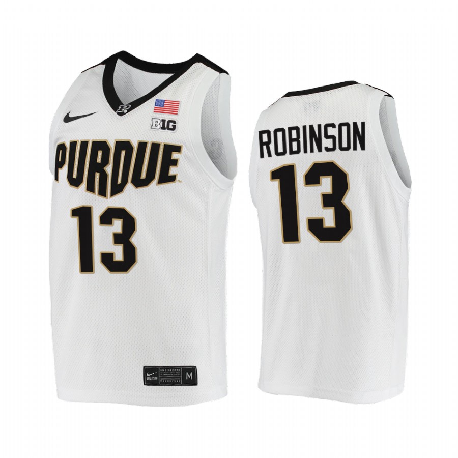 Purdue Boilermakers Glenn Robinson Jersey College  White NBA Alumni Uniform