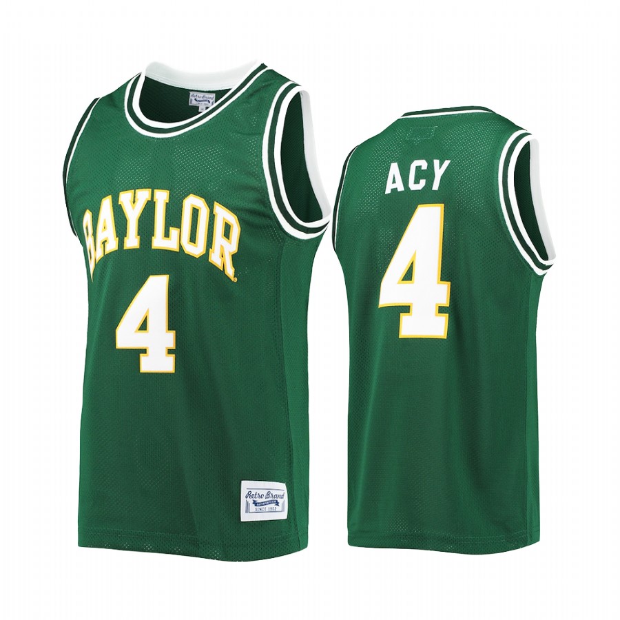 Quincy Acy Baylor Bears Green Jersey Commemorative Classic