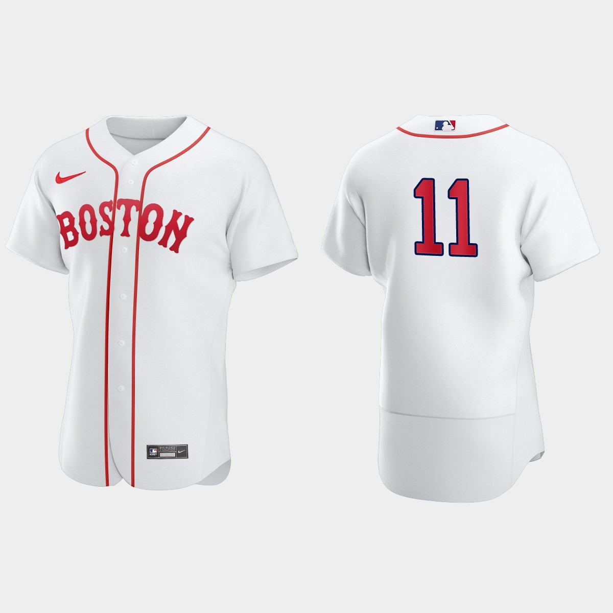 Rafael Devers Boston Red Sox 2021 Patriots' Day Jersey - White