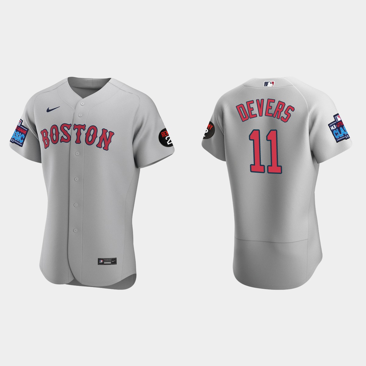 Rafael Devers Boston Red Sox 2022 Little League Classic Jersey - Gray